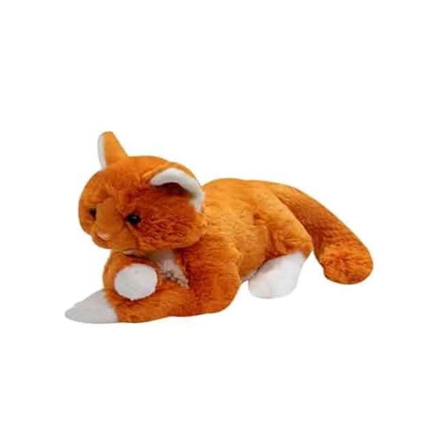 Wild Republic Paws Mini Cat Orange Longpile