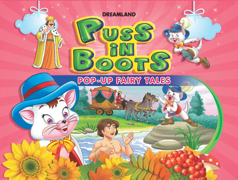 Dreamland Publications - Pop-Up Fairy Tales - Puss In Boots