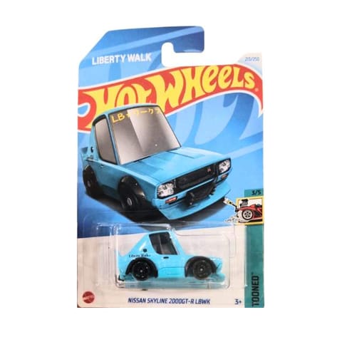 Hot Wheels Tooned Nissan Skyline 2000GT-R-LBWK