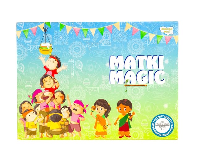 Boredom Box Matki Magic Board Game & Activity Box