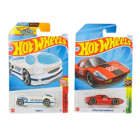 Hot Wheels HW Exotics Porsche 904 Carrera GTS And Then And Now Deora II