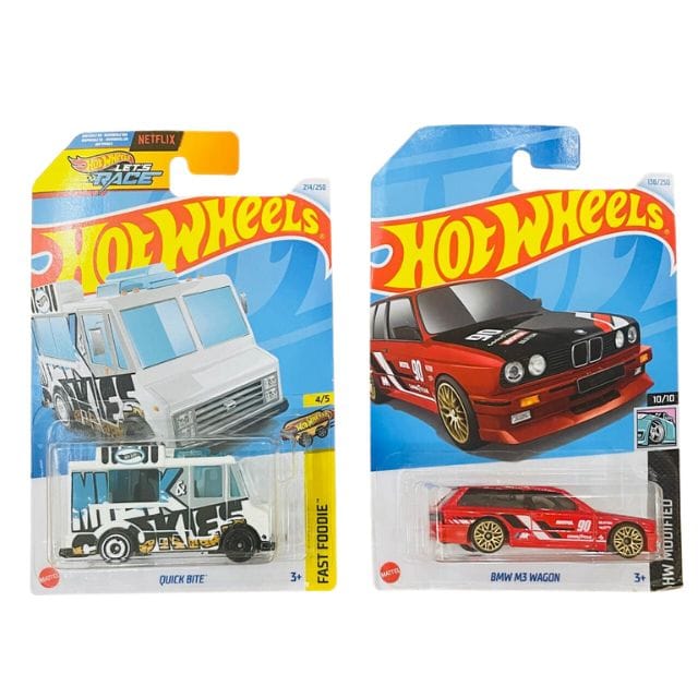 Hot Wheels HW Modified BMW M3 Wagon And Fast Foodie Quick Bite