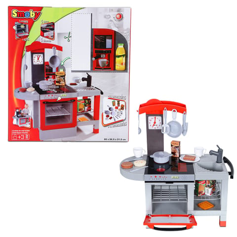 Smoby Chef Expert Roleplay Kitchen with 18 + accessories