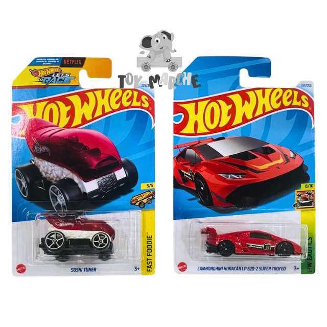 Hot Wheels HW Exotics Lamborghini Huracan LP 620-2 Super Trofed And Fast Foodie Sushi Tuner