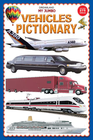 Dreamland Publications -My Jumbo Vehicles Pictionary