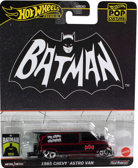 Hot Wheels Pop Culture 2024 Batman 1985 Chevy Astro Van