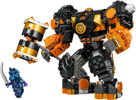 LEGO NINJAGO Cole’s Elemental Earth Mech Toy 71806 - 235 Pieces