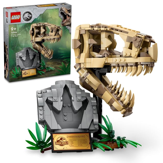 LEGO Jurassic World Dinosaur Fossils: T Rex Skull 76964 - 577 Pieces