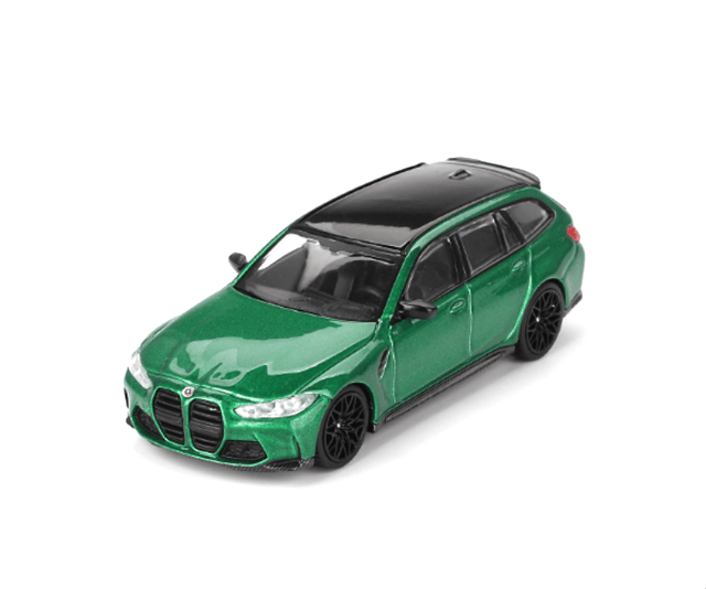 Mini GT BMW M3 Competition Touring - Isle Of Man Green Metallic