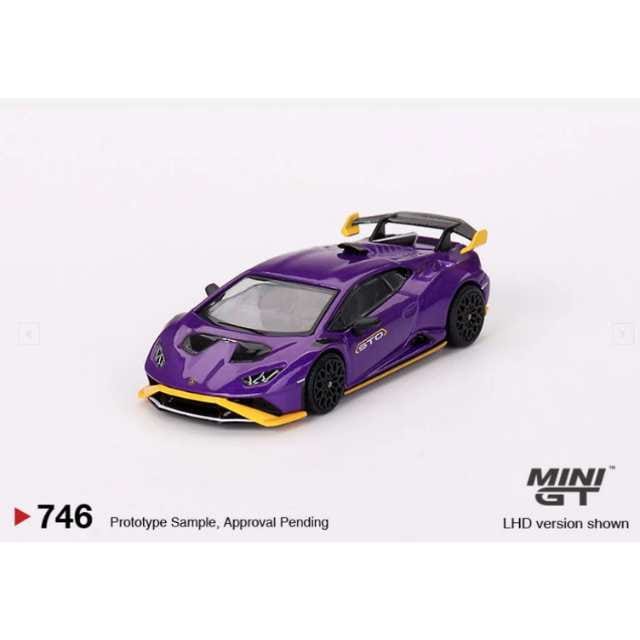 Mini GT 746 Lamborghini Huracan STO Viola Pasifae