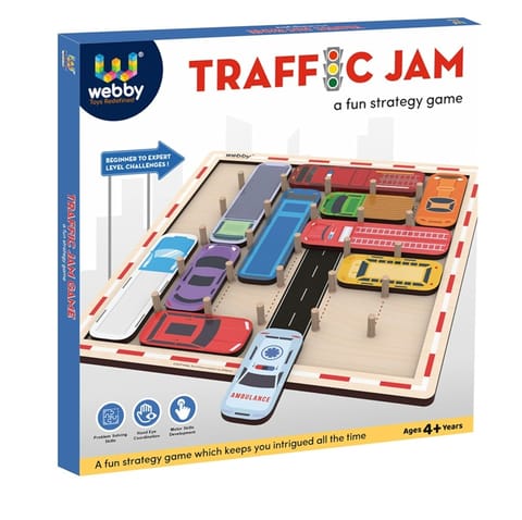 Webby Traffic Jam - A fun strategy game