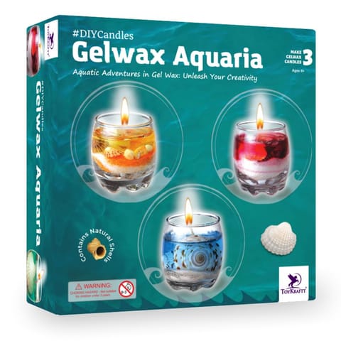 Toykraft Gelwax Candles Aquaria