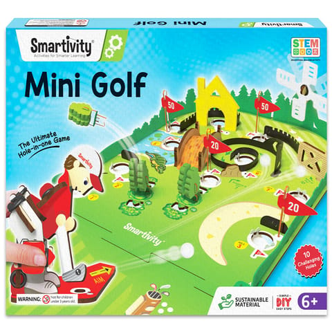 Smartivity Mini Golf DIY STEM Construction Toy