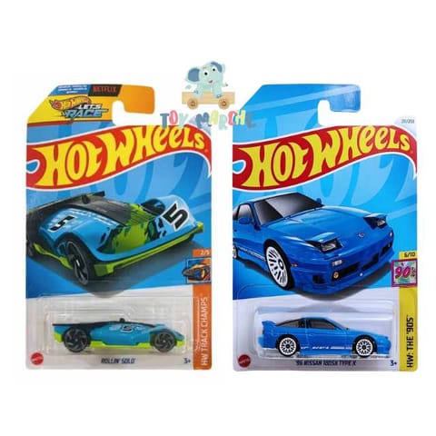 Hot Wheels HW The '90s '96 Nissan 180SX Type X And HW Track Champs Rollin' Solo