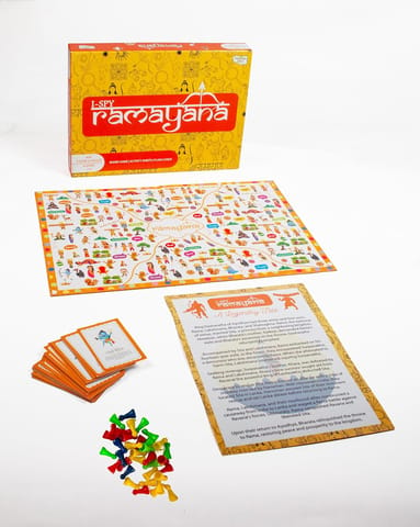 Boredom Box I-Spy Ramayana Board Game And Activity Box