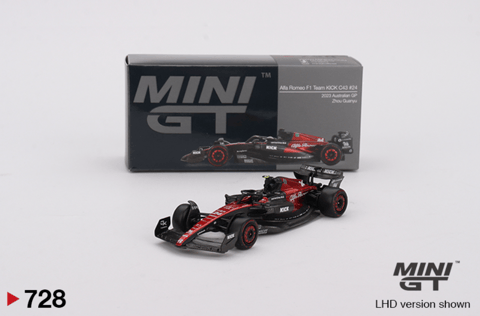 Mini GT Alfa Romeo F1 Team KICK C43 #24 - 2023 Australian GP - Zhou Guanyu