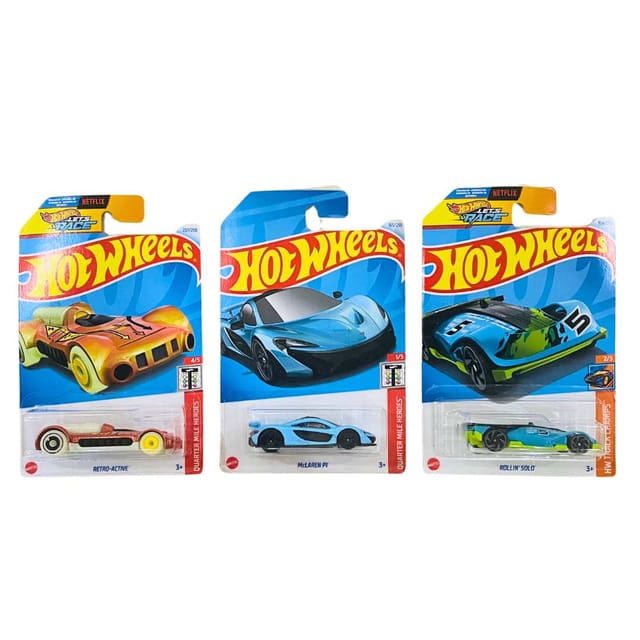 Hot Wheels Retro-Active, McLaren P1 And Rollin' Solo