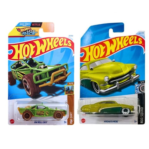 Hot Wheels HW Roll Cage And Hirohata Merc