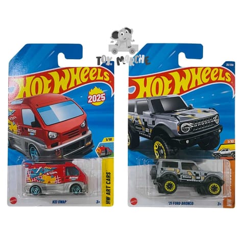 Hot Wheels '21 FORD Bronco And Kei Swap