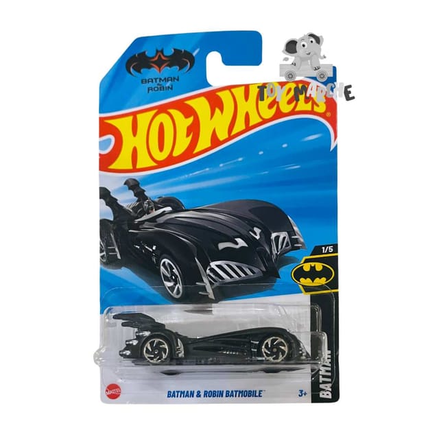 Hot Wheels Batman & Robin Batmobile