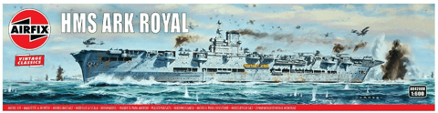 Airfix Model Kit - HMS Ark Royal - 1:600 scale