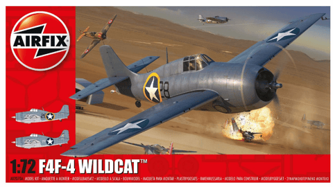 Airfix Model Kit - F4F-4 Wildcat - 1:72 scale