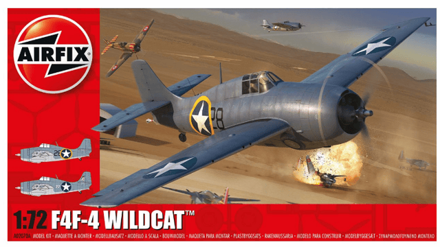 Airfix Model Kit - F4F-4 Wildcat - 1:72 scale