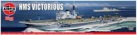 Airfix Model Kit - HMS Victorious - Battleship - 1:600 Scale