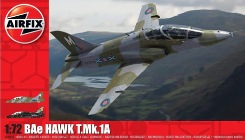 Airfix Model Kit - BAe HAWK T.Mk.1A - 1:72 Scale