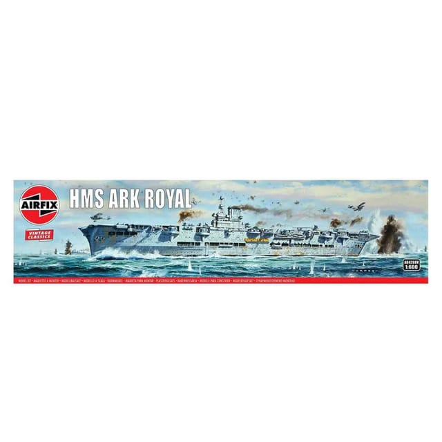 Airfix Model Kit - HMS Ark Royal - 1:600 scale