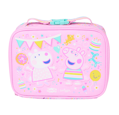 Smiggle Peppa Pig Teeny Tiny Square Lunchbox