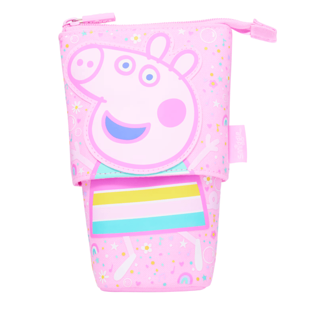 Smiggle Peppa Pig Stand N' Slide 2 In 1 Pencil Case