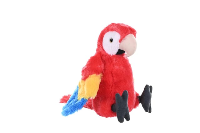 Wild Republic Mini Scarlet Macaw 8 Inch