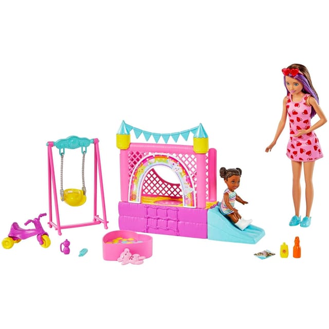 Barbie Babysitter Bounce House