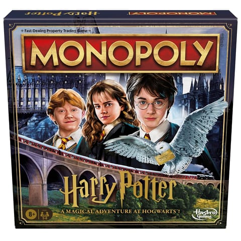 Hasbro Harry Potter Monopoly - A Magical Adventure At Hogwarts