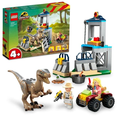 LEGO Jurassic World 76957 Velociraptor Escape - 137 Pieces