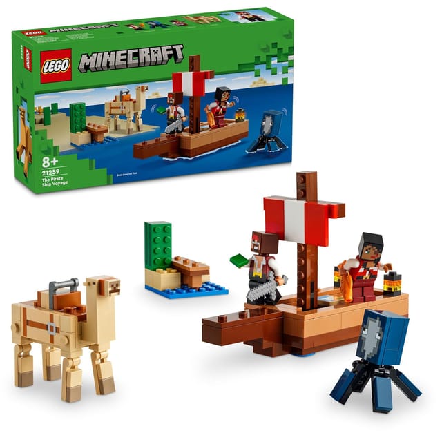 Lego Minecraft 21259 The Pirate Ship Voyage