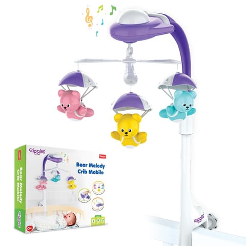 Funskool Giggles Bear Melody Crib Mobile