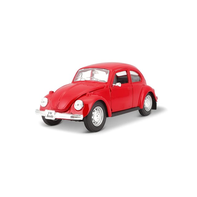 Maisto Diecast Volkswagen Beetle Red - 1/24