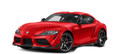 Maisto Diecast Toyota GR Supra Red - 1/24