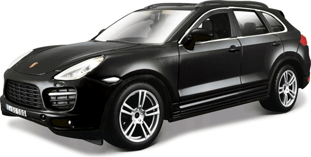 Bburago Diecast Porsche Cayenne Turbo Black - 1/24