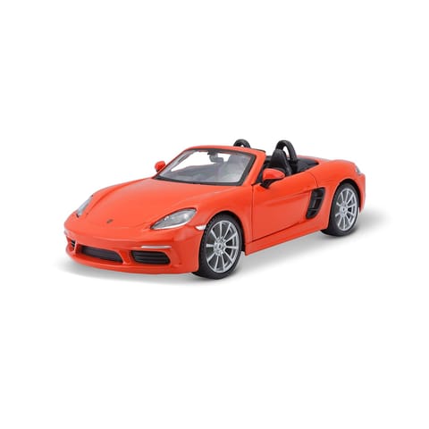 Bburago Diecast Porsche 718 Boxster Orange - 1/24