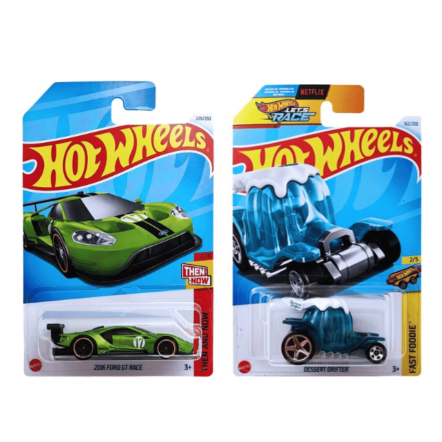 Hot Wheels Then And Now And Ford GT Race And Fast Foodie Dessert Drifter