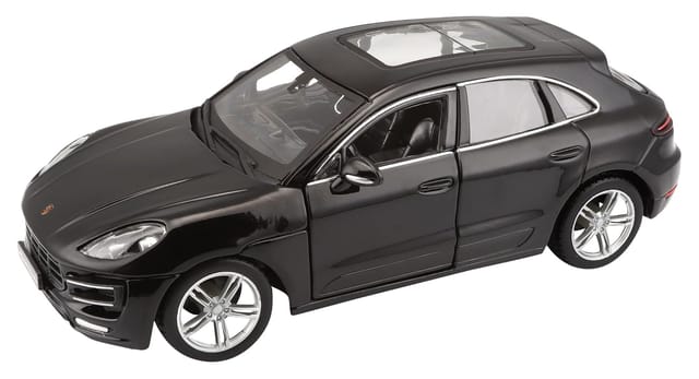 Bburago Diecast Porsche Macan Black - 1:24