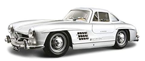 Bburago Mercedes-Benz 300 SL 1954 Silver - 1:24