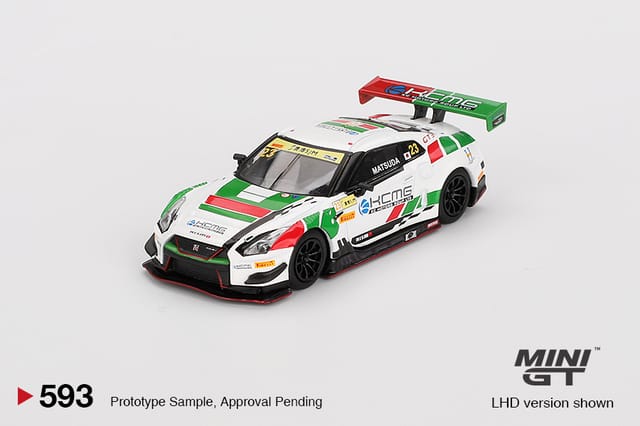 Mini GT Nissan GTR Nismo GT3 23 KCMG 2018 FIA GT World Cup