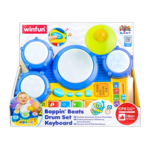 Winfun Boppin' Beats Drum Set Keyboard