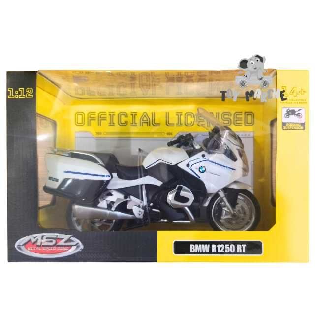 MSZ Diecast Bike - BMW R1250 RT - White