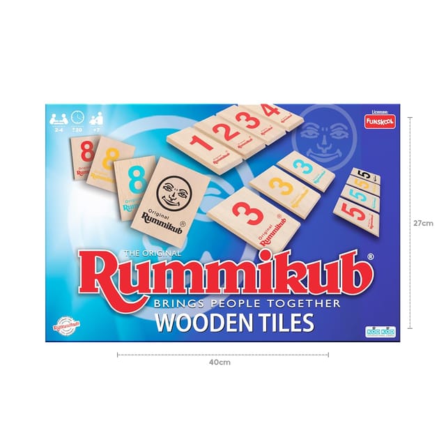 Funskool Rummikub Wooden Tiles