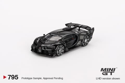 Mini GT Bugatti Vision Gran Turismo Black